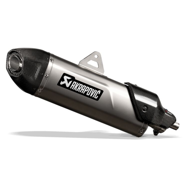 AKRAPOVIC Slip-On Line Muffler - Titanium Triumph Tiger 1200 GT