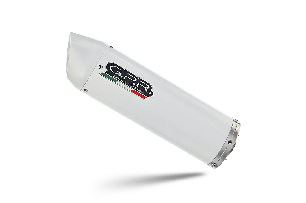 Suzuki Rv 125 Van Van 2003-17   Exhaust GPR Slip-on Albus Ceramic