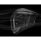 ALPINESTARS Supertech R10 Motorcycle Helmet - Solid - Carbon Black - Medium 8200124-1902-M