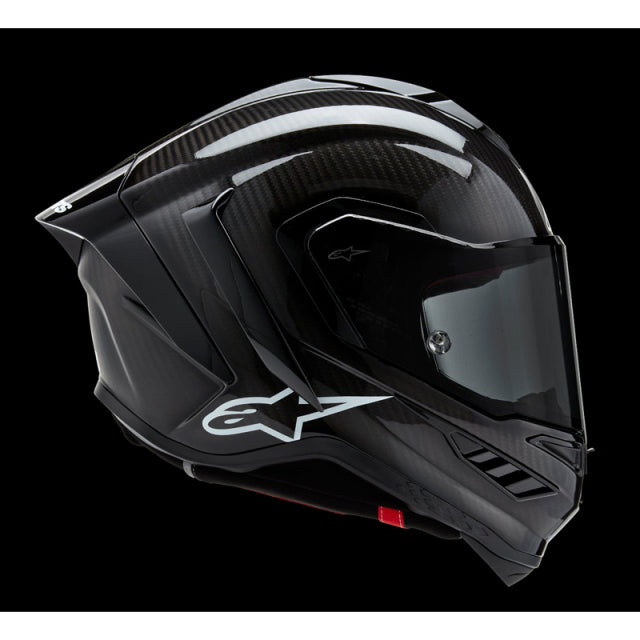 ALPINESTARS Supertech R10 Motorcycle Helmet - Solid - Carbon Black - Medium 8200124-1902-M