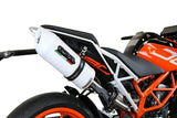 GPR Exhaust System Ktm Duke 390 2017-2020, Albus Evo4, Slip-on Exhaust Including Link Pipe and Removable DB Killer