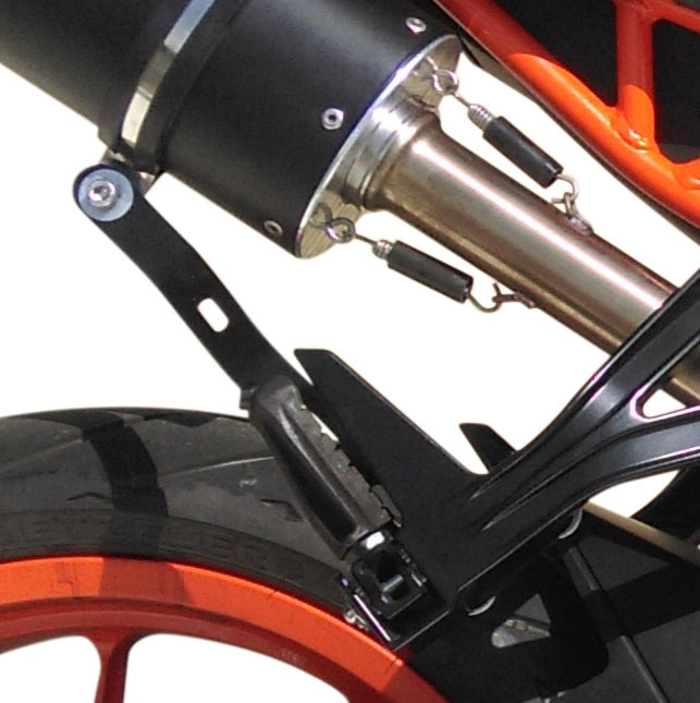 GPR Exhaust System Ktm RC 390 2015-2016, M3 Black Titanium, Slip-on Exhaust Including Removable DB Killer and Link Pipe