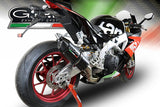 GPR Exhaust for Aprilia Tuono V4 1100 - Rr - Factory 2015-2016, Furore Nero, Slip-on Exhaust Including Removable DB Killer and Link Pipe