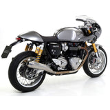 Arrow Triumph Thruxton/Speed Twin 1200/1200r Homolo. Nichrom Pro-Race Rh+Lh Silencers For Original Collectors 71851pri