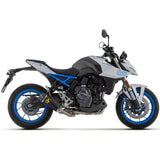 71979PKN Arrow Works HOMOLOGATED NICHROM "DARK" full system with Catalytic converter  SUZUKI GSX-8S /R 2022-2025