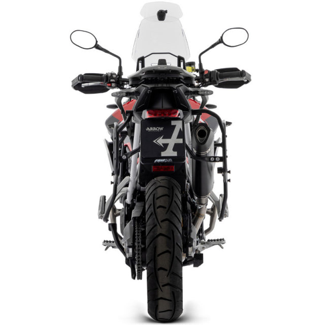 IN STOCK 72005VAN Arrow Veloce Racing Slip-on Exhaust for Sidebags for Tiger 850/900 20-24