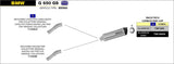 IN STOCK Arrow Bmw G 650 Gs '11/16 Homologated Aluminium Dark Race-Tech Silencer For Arrow Mid Pipe 72615akn