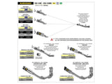 Arrow Racing Titanium Half System With Indy Race Silencer Kawasaki ZX10RR 2021-2024 71215hk