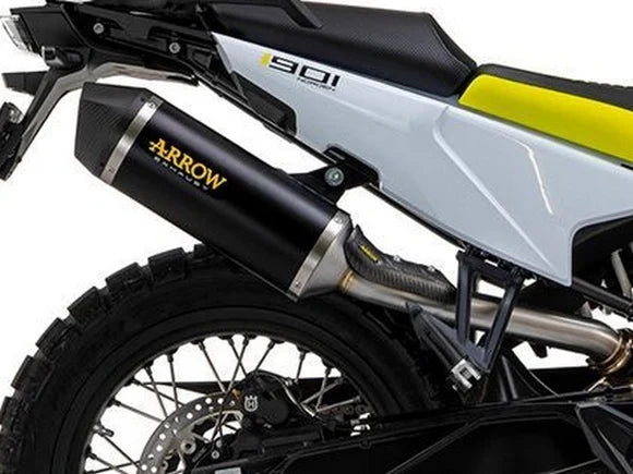 Arrow 72508SKN Sonora Slip-on Exhaust, Titanium Dark for 790/890 Adventure / Adventure R 21/24/Husqvarna Norden 901 2022-2024