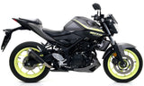Arrow  Pro-Race  slip- on exhaust Exhaust, Nichrome Dark for Yamaha YZF-R3 /MT03 2017-2025 71831PRN
