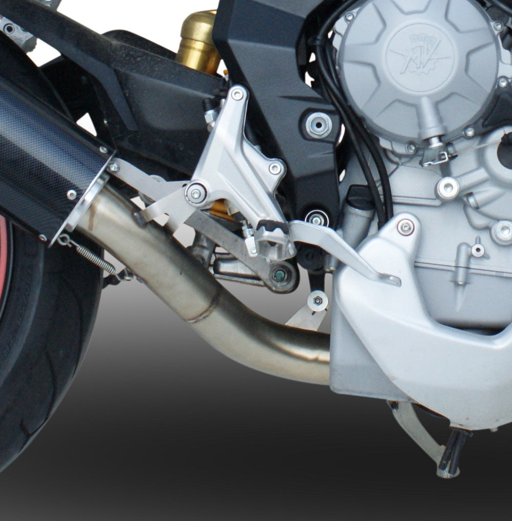 GPR Exhaust System Mv Agusta Rivale / Stradale 800 2014-2016, Gpe Ann. titanium, Slip-on Exhaust Including Removable DB Killer and Link Pipe