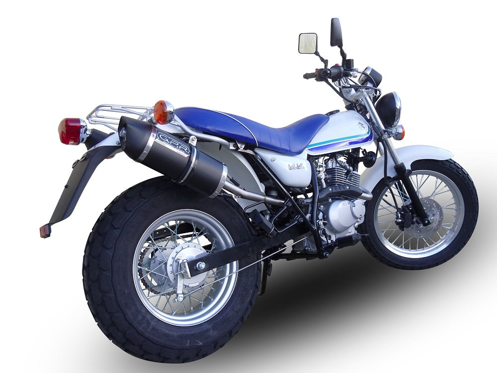 Suzuki Rv 125 Van Van 2003-17   Exhaust GPR Slip-on Furore Nero