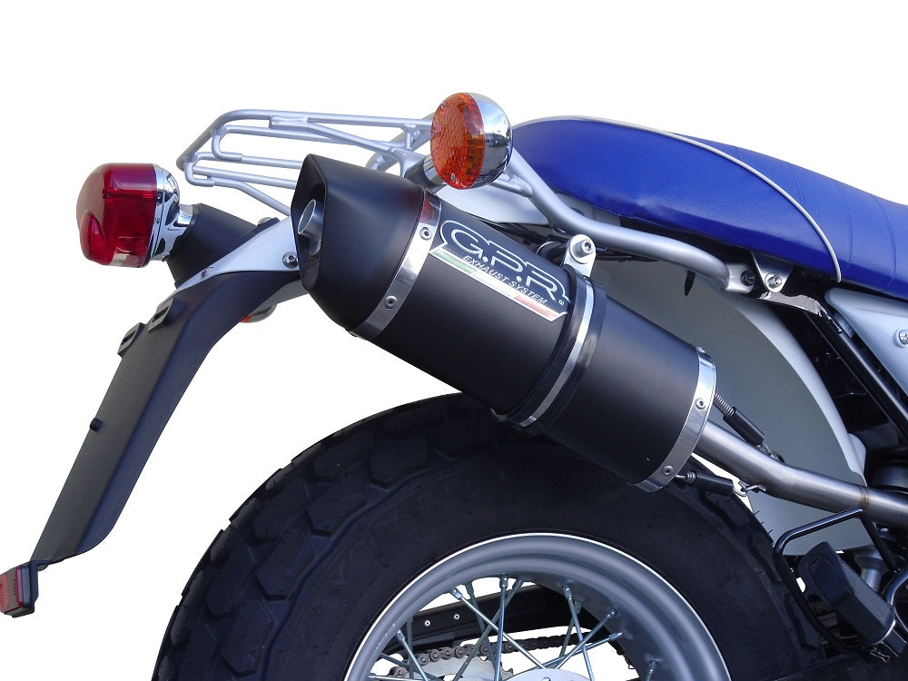 Suzuki Rv 125 Van Van 2003-17   Exhaust GPR Slip-on Furore Nero