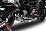 GPR Exhaust System Yamaha XSR900 2016-2020, M3 Inox , Full System Exhaust, Including Removable DB Killer