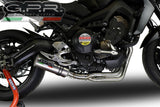 GPR Exhaust System Yamaha XSR900 2016-2020, M3 Inox , Full System Exhaust, Including Removable DB Killer