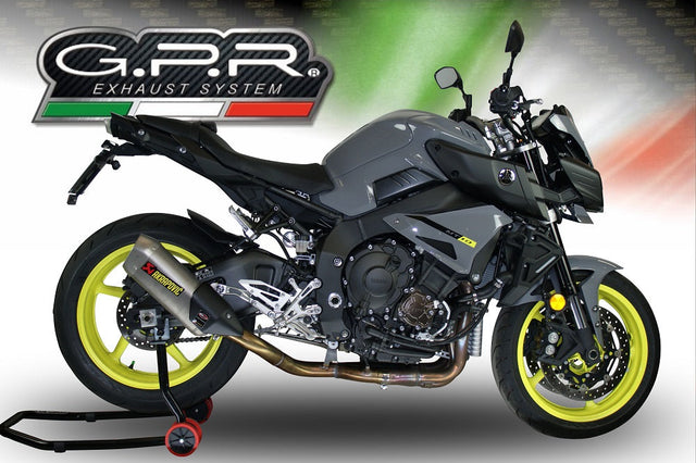 GPR Exhaust System Yamaha MT10 FJ10 2016-2020, Decatalizzatore, Decat pipe