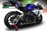 GPR Exhaust System Yamaha YZF R1 R1M 2015-2016, Gpe Ann. titanium, Slip-on Exhaust Including Removable DB Killer and Link Pipe