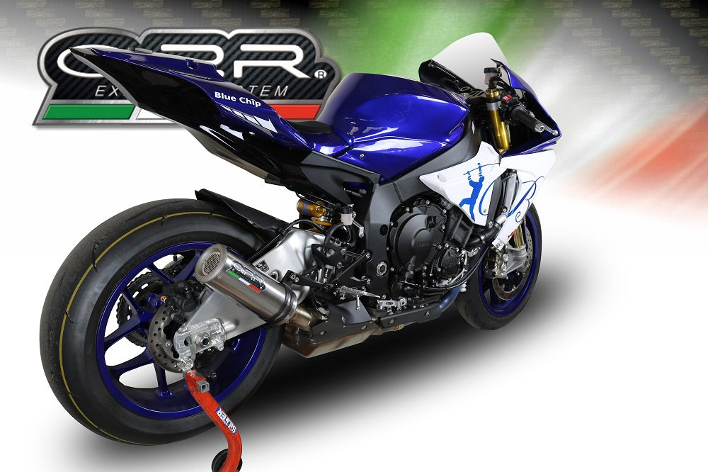 GPR Exhaust System Yamaha YZF R1 R1M 2020-2023, M3 Inox , Slip-on Exhaust Including Removable DB Killer and Link Pipe