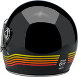 BILTWELL Gringo S Motorcycle Helmet - Gloss Black Spectrum - Medium 1003-536-103