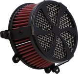 COBRA Air Filter - Swept - Black 606-0100-01B-SB