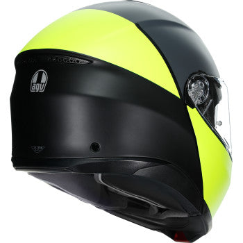 AGV Tourmodular Motorcycle Helmet - Balance - Black/Yellow Fluo/Gray - Small 211251F2OY00110