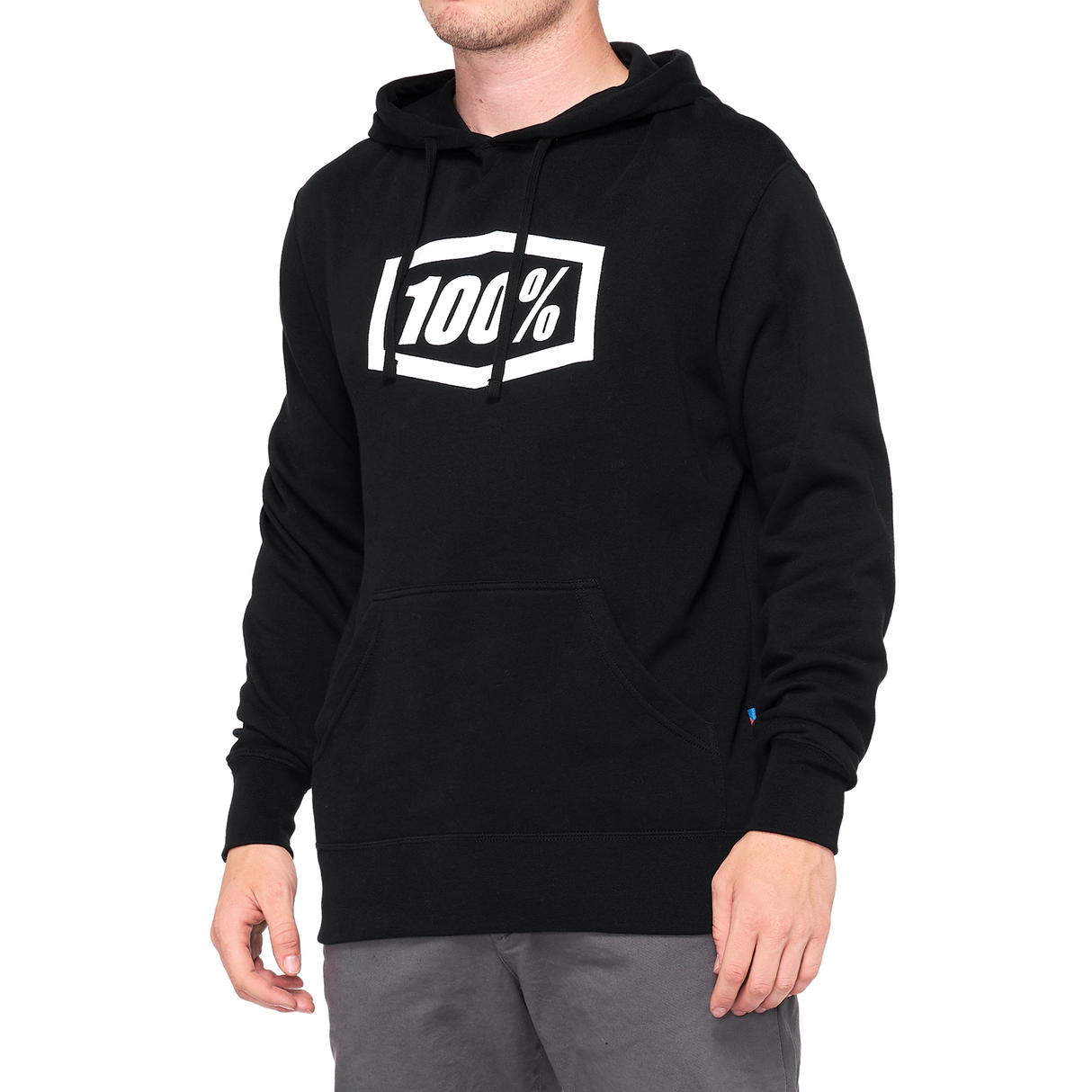 100% Hoodie Icon - Black - 2XL 20029-00004