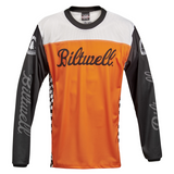 BILTWELL Good Times Jersey - Orange/Black - Medium 8120-087-003