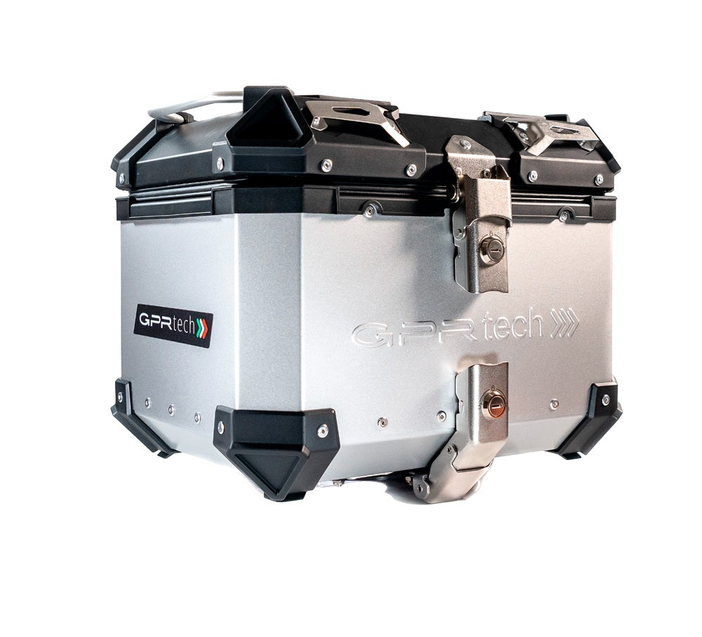 Voge Valico 300 Rally 2022-2023 GPR TECH 26 L Aluminum Top Case in Silver with Specific Plate Included