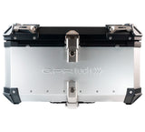 Bmw F 700 Gs 2011-2015 GPR TECH 55 L Aluminum Top Case in Silver with Specific Plate Included