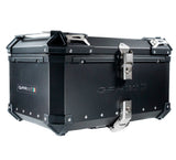 Zontes 350 T2 ADV 2022-2023 GPR TECH 55 L Aluminum Top Case in Black with Specific Plate Included