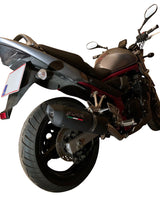 GPR Exhaust System Suzuki Gsf 600 Bandit - S 1995-2005, Furore Nero, Slip-on Exhaust Including Removable DB Killer and Link Pipe