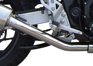 GPR Exhaust System Suzuki Gsf 400 Bandit 1991-1997, Trioval, Slip-on Exhaust Including Removable DB Killer and Link Pipe