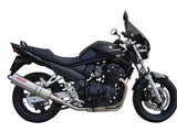 GPR Exhaust System Suzuki Gsx750F 1998-2004, Trioval, Slip-on Exhaust Including Removable DB Killer and Link Pipe