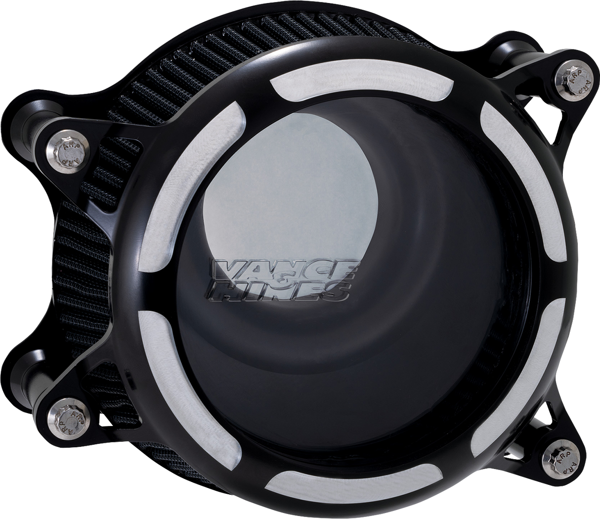 VANCE & HINES VO2 Insight Air Cleaner - Black Contrast 41093