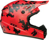 Z1R Youth Rise Motorcycle Helmet - Digi Camo - Red - Large 0111-1462