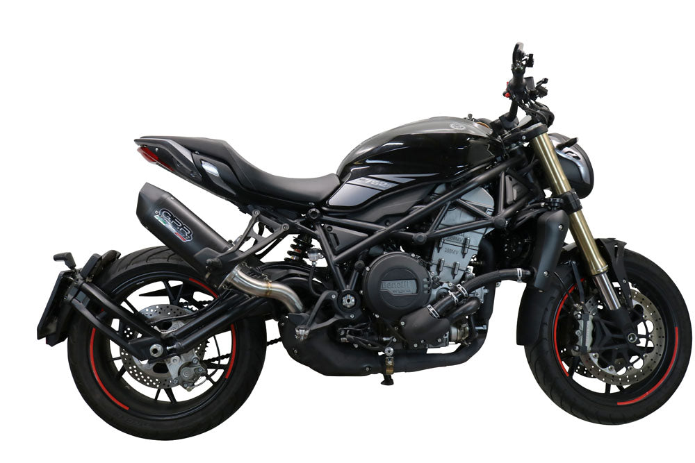 GPR Exhaust for Benelli 752S 2019-2021, Furore Evo4 Poppy, Slip-on Exhaust Including Removable DB Killer and Link Pipe