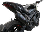 GPR Exhaust for Benelli 752S 2022-2023, Furore Evo4 Nero, Slip-on Exhaust Including Removable DB Killer and Link Pipe