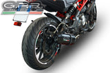 GPR Exhaust for Benelli Bn 302 S 2017-2020, Furore Evo4 Nero, Slip-on Exhaust Including Removable DB Killer and Link Pipe