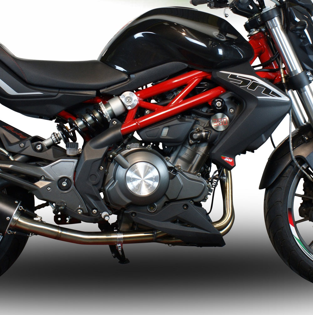 GPR Exhaust for Benelli Bn 302 S 2015-2020, Decatalizzatore, Decat pipe