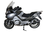 GPR Exhaust for Bmw R1200RT 2009-2013, Furore Nero, Slip-on Exhaust Including Removable DB Killer and Link Pipe