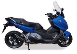 GPR Exhaust for Bmw C600 Sport 2012-2016, Gpe Ann. Poppy, Slip-on Exhaust Including Removable DB Killer and Link Pipe