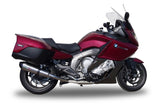 GPR Exhaust for Bmw K1600GT 2010-2016, Gpe Ann. titanium, Dual slip-on Including Removable DB Killers and Link Pipes