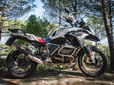 GPR Exhaust for Bmw R1250GS - Adventure 2019-2020, M3 Black Titanium, Slip-on Exhaust Including Removable DB Killer and Link Pipe