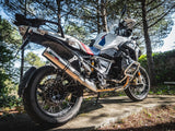 GPR Exhaust for Bmw R1250GS - Adventure 2019-2020, M3 Titanium Natural, Slip-on Exhaust Including Removable DB Killer and Link Pipe