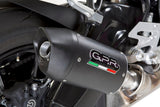 GPR Exhaust for Bmw S1000R 2014-2016, Furore Nero, Slip-on Exhaust Including Removable DB Killer and Link Pipe