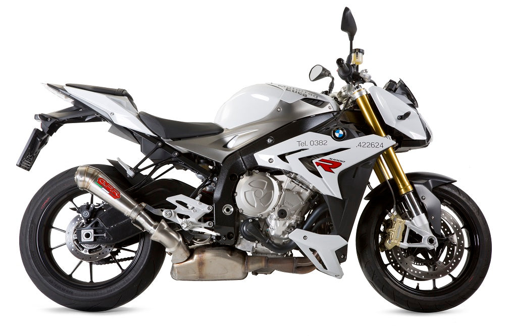 GPR Exhaust for Bmw S1000R 2014-2016, Powercone Evo, Slip-on Exhaust Including Removable DB Killer and Link Pipe