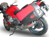 GPR Exhaust System Moto Guzzi Norge 850 2006-2011, Trioval, Slip-on Exhaust Including Removable DB Killer and Link Pipe