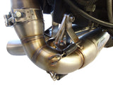 Buell Xb 9 2003-2007 reverse line Exhaust GPR Double Slip-on Deeptone Inox