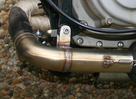 GPR Exhaust for Buell S1 Lightning 1999-2002, Gpe Ann. titanium, Slip-on Exhaust Including Removable DB Killer and Link Pipe