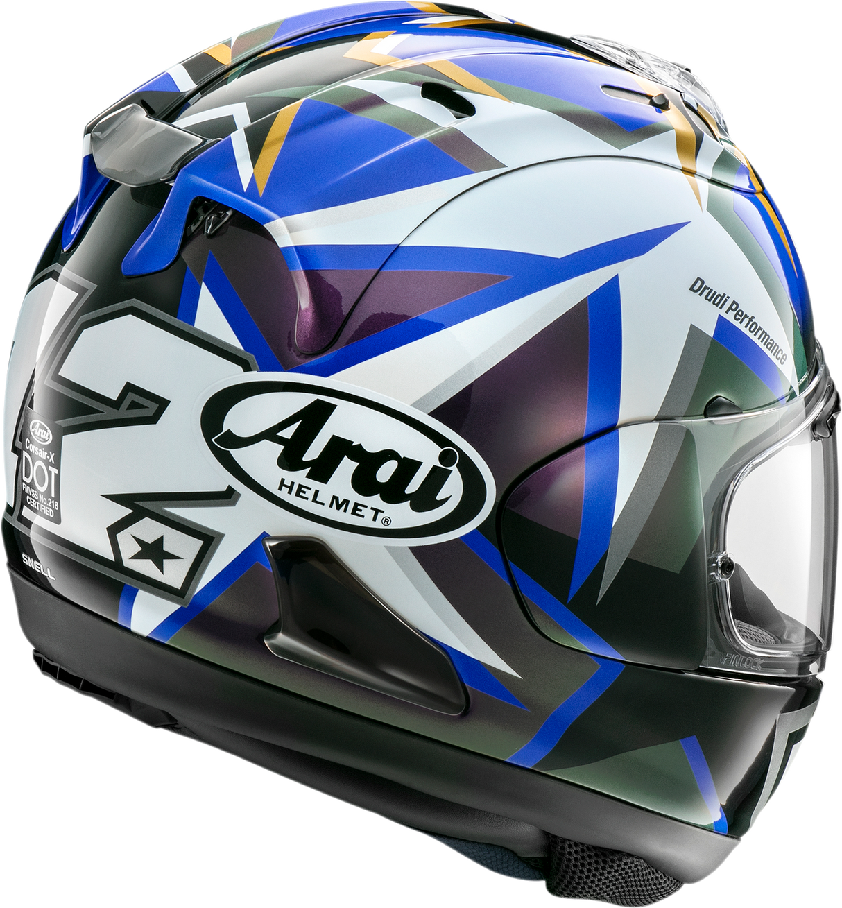 ARAI Corsair-X Motorcycle Helmet - Vinales-5 - Small 0101-15786